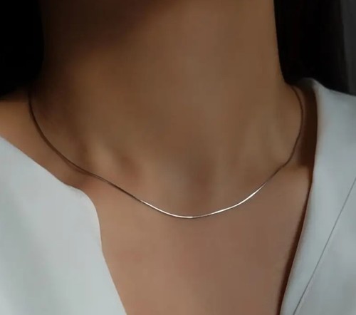 Damen schlangen hals kette - schlangen,