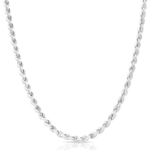 Kordelkette 5mm massiv 925er - kordelkette,