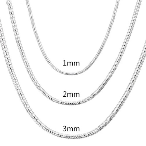 925 silber schlangenkette - 925,