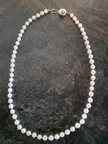 Echte perlenkette gebraucht - perlenkette,