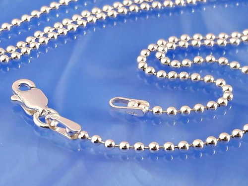 Kugelkette silber 925 - silber,
