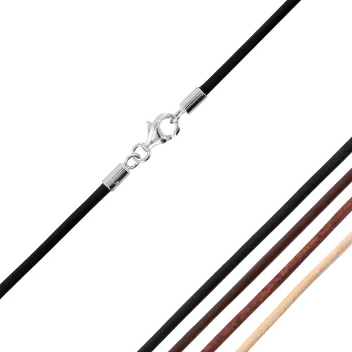 Lederband leder kette halsband - lederband, leder-kette